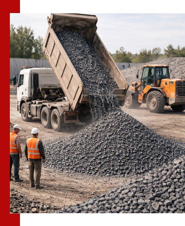 Доставка и продажа щебня габбро-диабаза в Черкесске