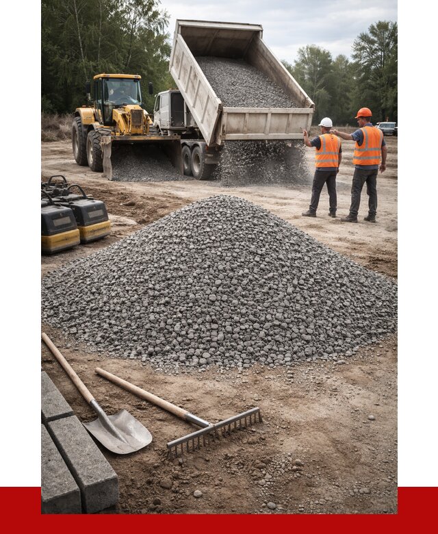 Гравийный щебень купить в Черкесске от 2243 р. ПРОНЕРУДЧрк