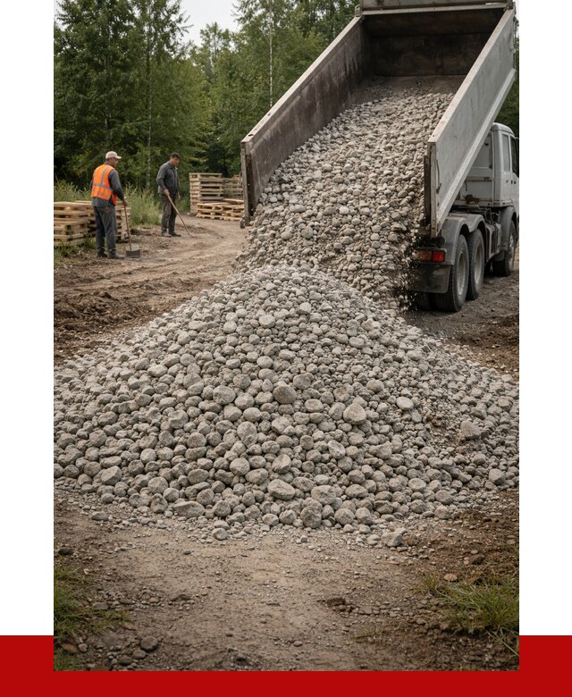 гравийный щебень фракция 70-120 в Черкесске от 2498 р. ПРОНЕРУДЧрк