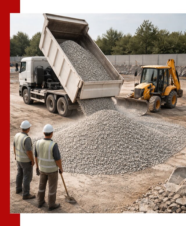 Купить известняковый щебень фракции 5–10 мм с доставкой в Черкесске