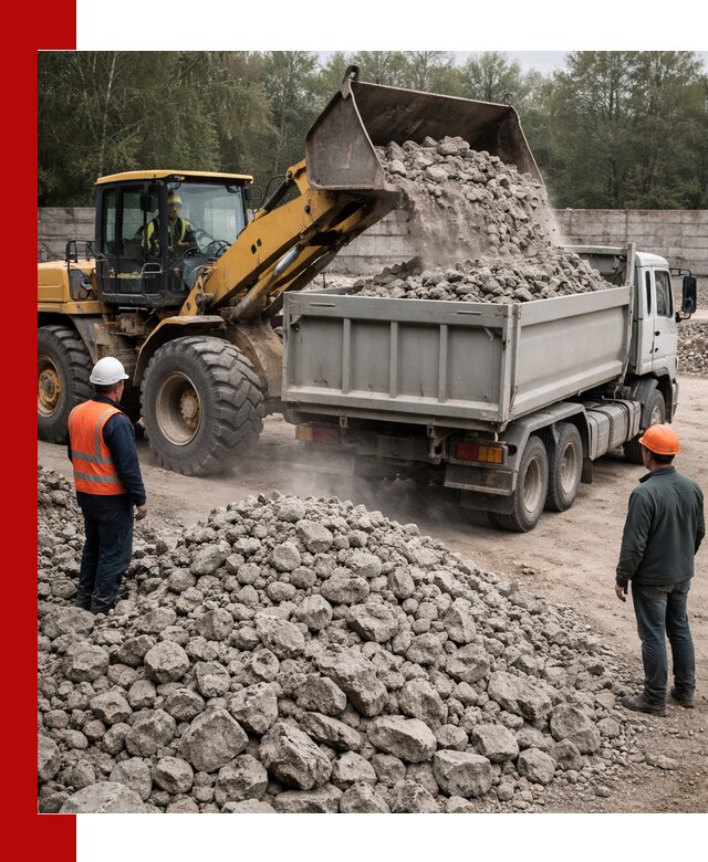 Вторичный щебень фракция 70–150 в Черкесске с доставкой