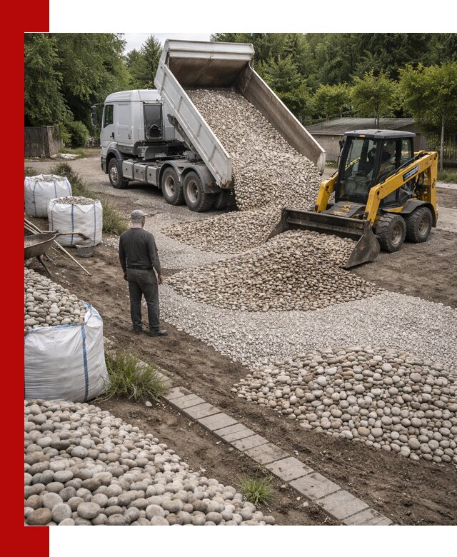Доставка морской гальки оптом и в розницу в Черкесске