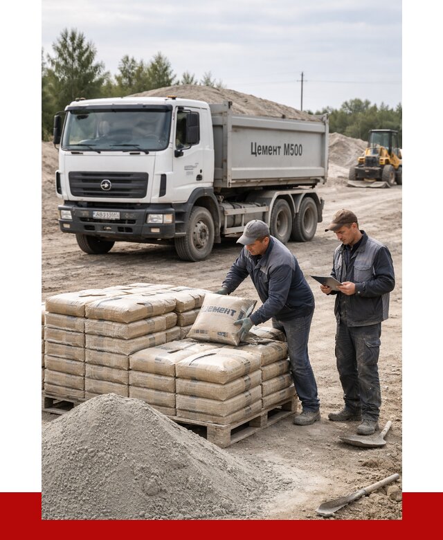 Купить цемент м500 с доставкой в Черкесске от 5302 р. | ПРОНЕРУДЧрк