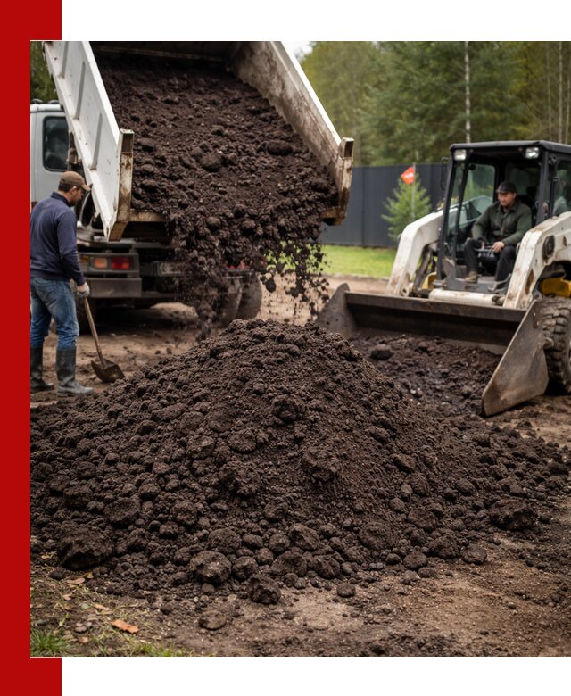 Плодородный грунт с доставкой в Черкесске для садов и огородов