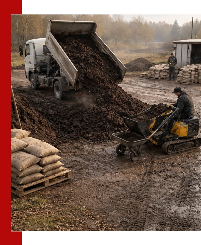 Кислый торф в доставке по выгодным ценам в Черкесске