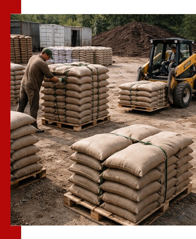 Доставка торфа в мешках по выгодным ценам в Черкесске