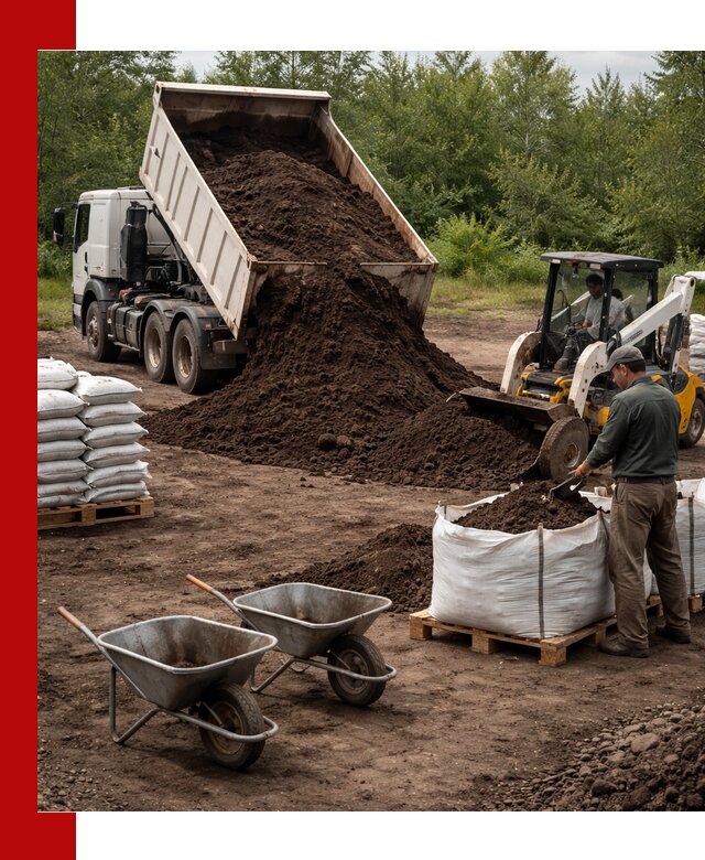 Доставка и продажа торфогрунта в Черкесске оптом и в розницу