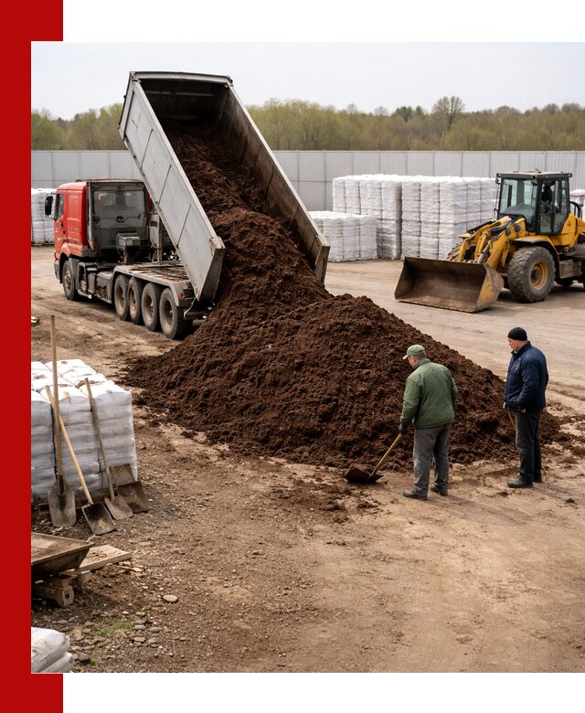 Доставка торфяных смесей оптом и в розницу в Черкесске