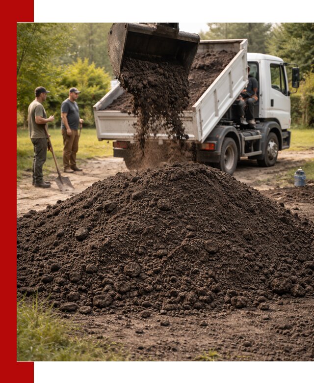 Доставка и продажа чернозема в Черкесске оптом и в розницу