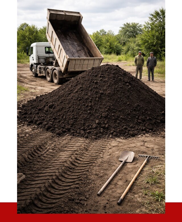 Купить чернозем навалом в Черкесске от 1224 р. за куб | ПРОНЕРУДЧрк