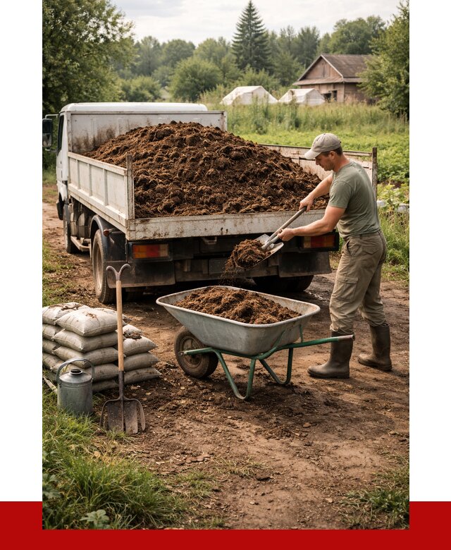 Купить коровий навоз с доставкой в Черкесске от 1835 р. | ПРОНЕРУДЧрк