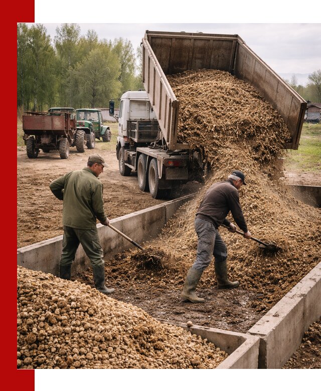 Куриный помет с доставкой в Черкесске оптом и в розницу