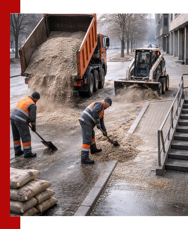 Поставка противогололедных материалов в Черкесске