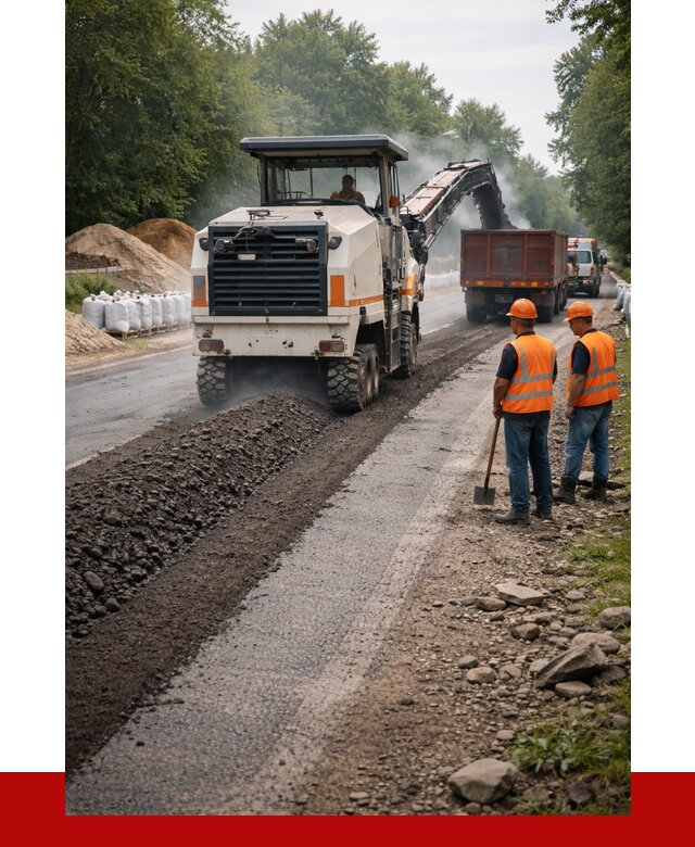Фрезерованный асфальт в Черкесске от 2243 р./куб. | ПРОНЕРУДЧрк