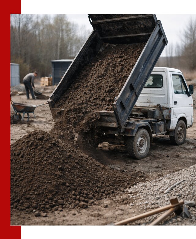 Аренда минисамосвала в Черкесске для доставки сыпучих материалов