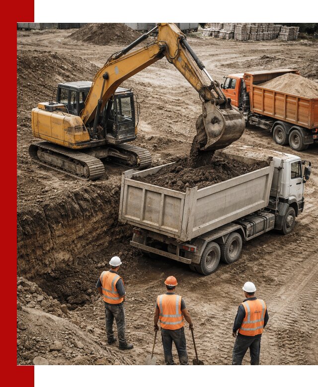 Разработка грунта для строительства и благоустройства в Черкесске